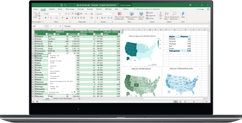 les nouveaux outils IA avec excel 